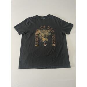 Harley Davidson 3D Leader Of The Pack Wolf T-Shirt Farmington Hills MI Size XL‎